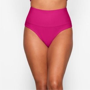 NWT Skims Knit Swim Cheeky Bikini Bottom  2X